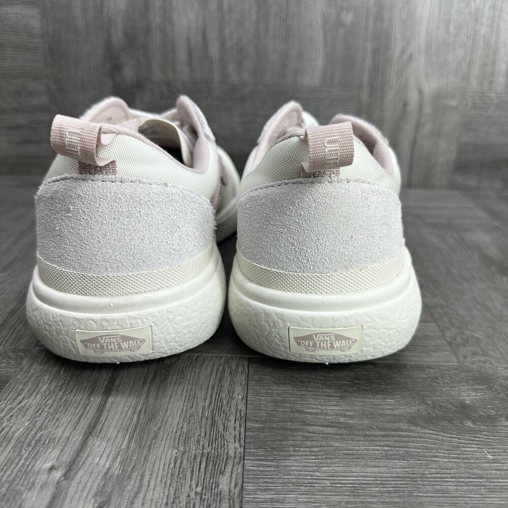 Vans UltraRange EXO Sneakers Mens 10 Cream Pink Mesh Suede Athletic NEW - Picture 6 of 8